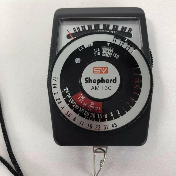 Shepherd Exposure Meter AM-130 Untested Original Box Carrying Case AM 130 - Picture 2 of 7